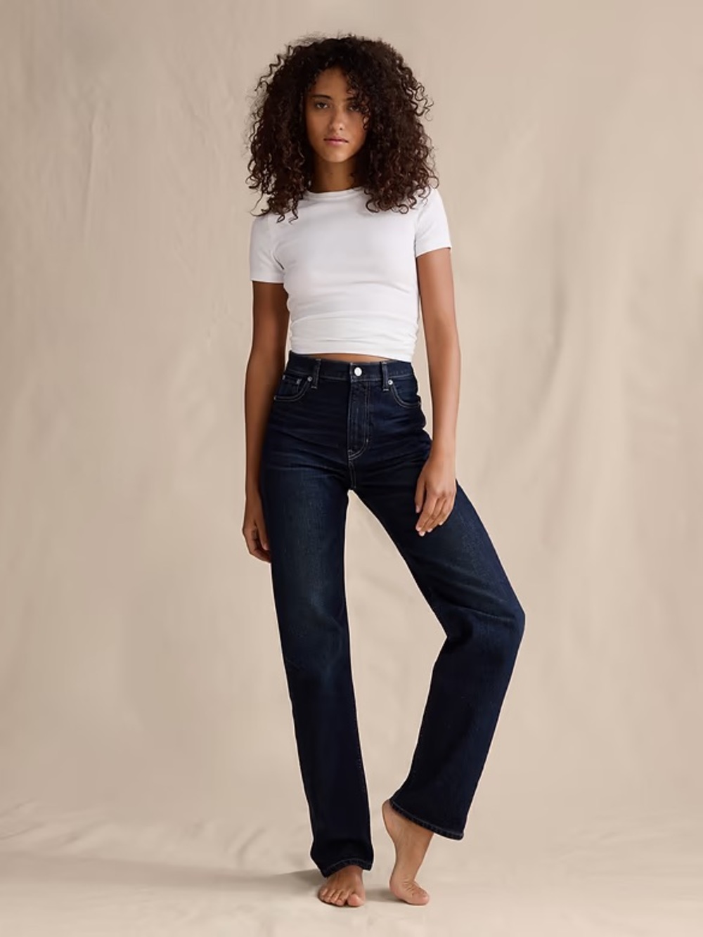 Banana Republic High-Rise 90s Straight Jeans